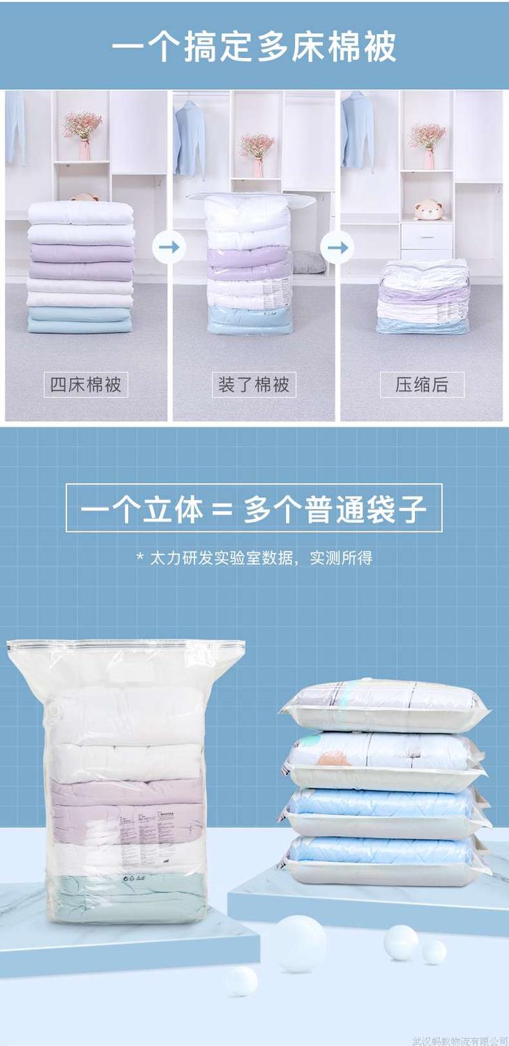 武漢搬家公司推薦的搬家工具壓縮袋 武漢搬家公司推薦的搬家工具壓縮袋